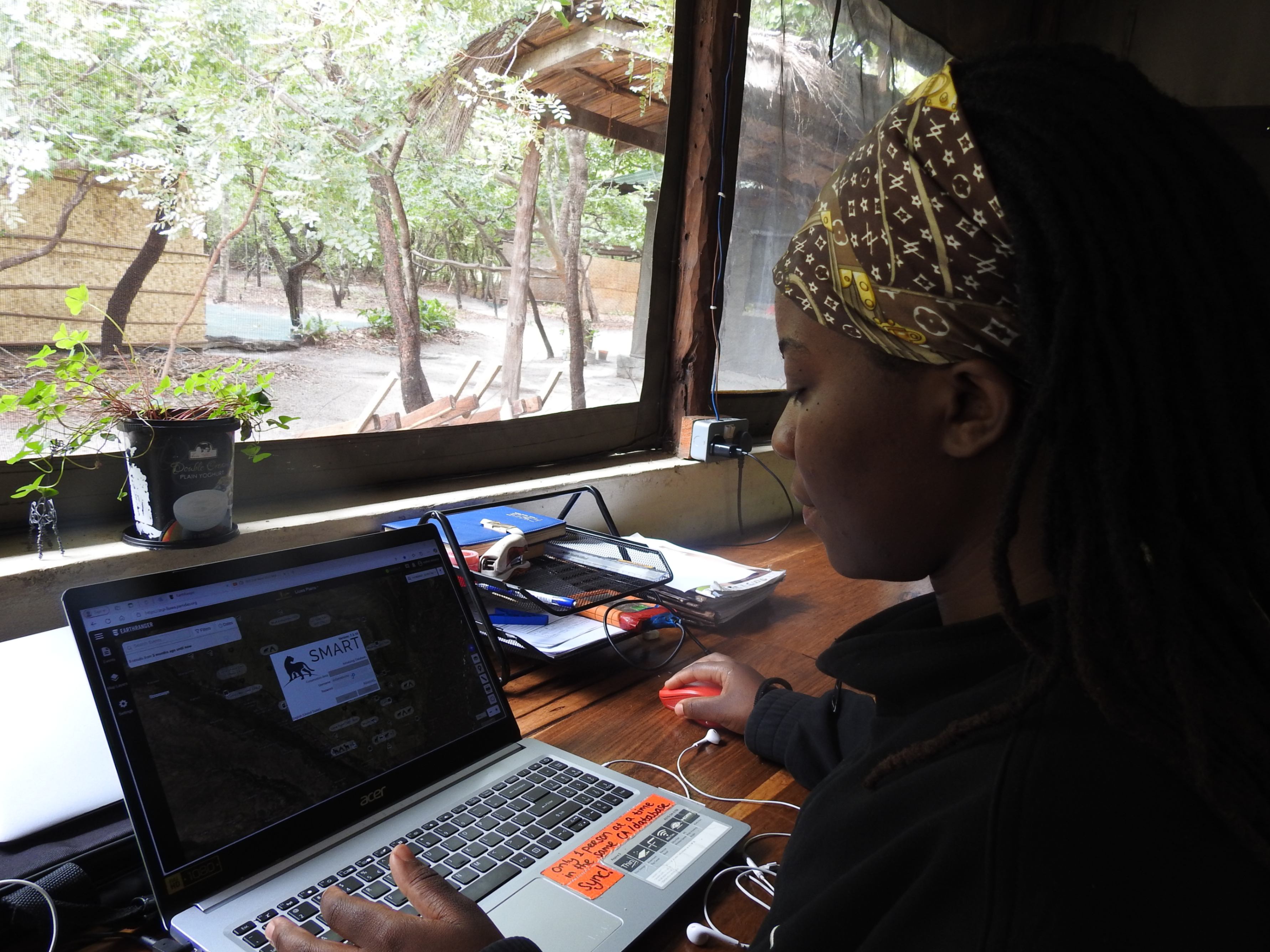 Behind every successful conservation effort is the dedication of individuals like our Data Assistant Esther Nkhoma. From analyzing critical field data to ensuring accurate records, her work on the computer is the backbone of our decision-making processes. Women in wildlife conservation are proving that impactful change happens not just in the field, but also in the quiet moments behind the scenes. Together, they are shaping a future where data drives action and conservation thrives.