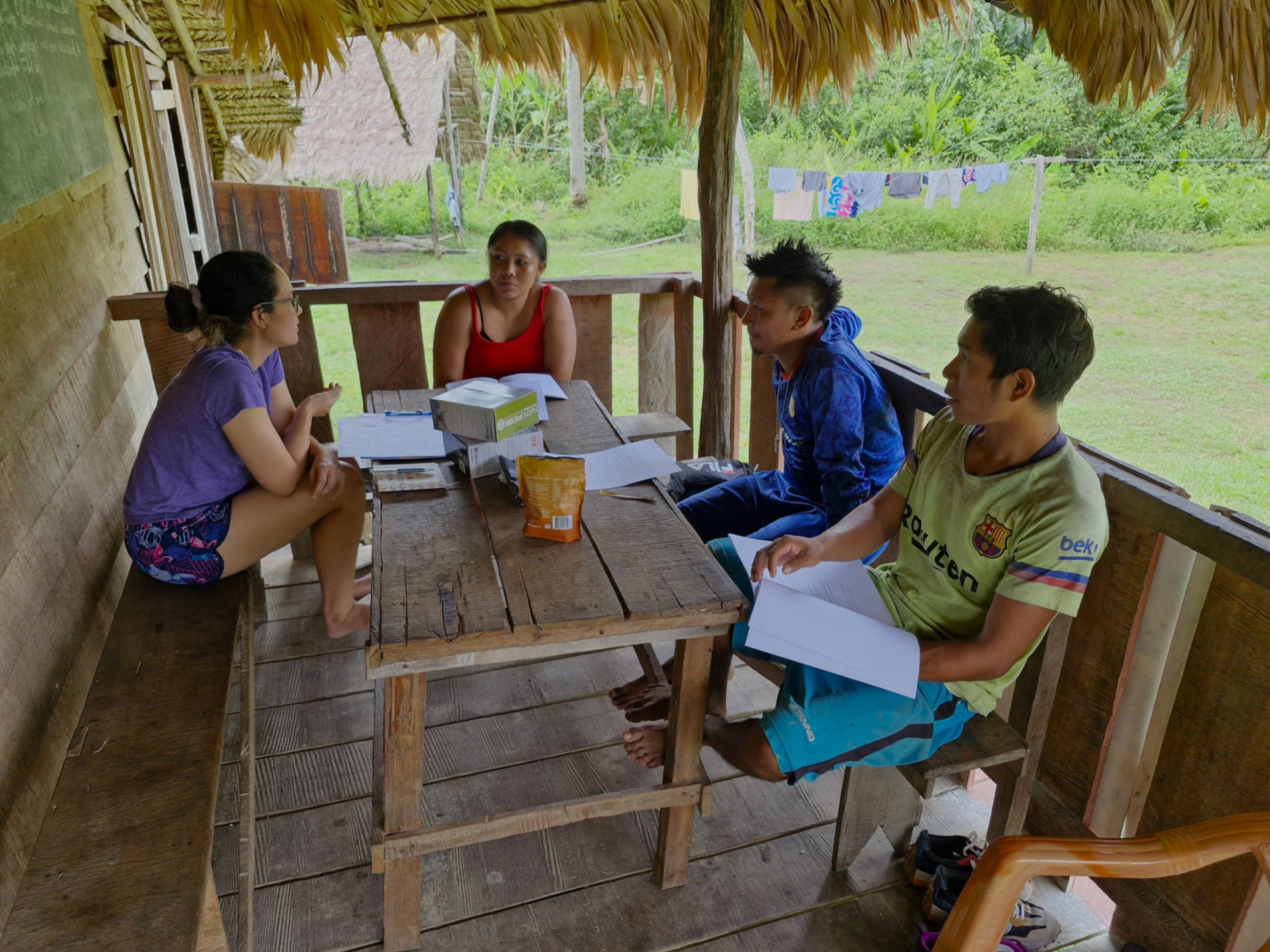 The local Amazon Conservation Rangers (ACR's) were trained in collecting data on wildlife trade and identification of alternative income sources through interviews. The surveys took place in Trio language to ensure that the questions of the survey were understood by the household members that were interviewed. The ACR's completed the household surveys and the collected data will be translated and processed in a report, which will be used for the  planning of conservation actions with the people of Sipaliwini.